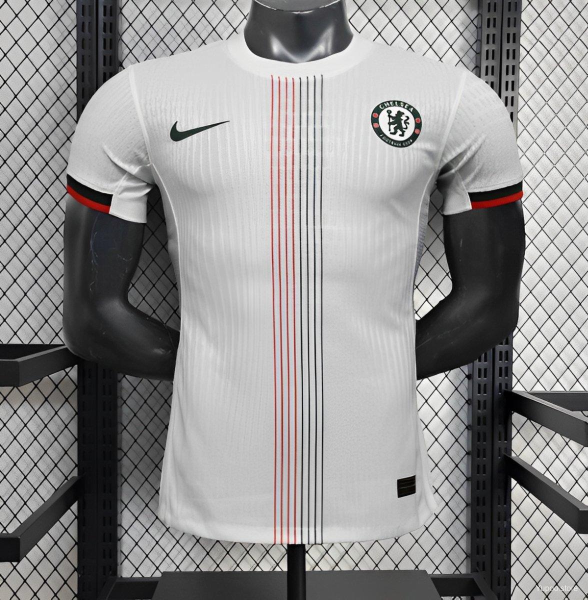 Camiseta de fútbol Chelsea 2025/26 VISITANTE MANGA CORTA VERSION JUGADOR